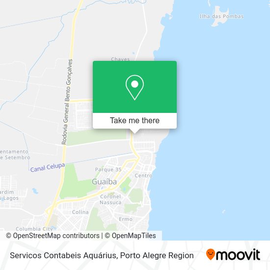 Servicos Contabeis Aquárius map