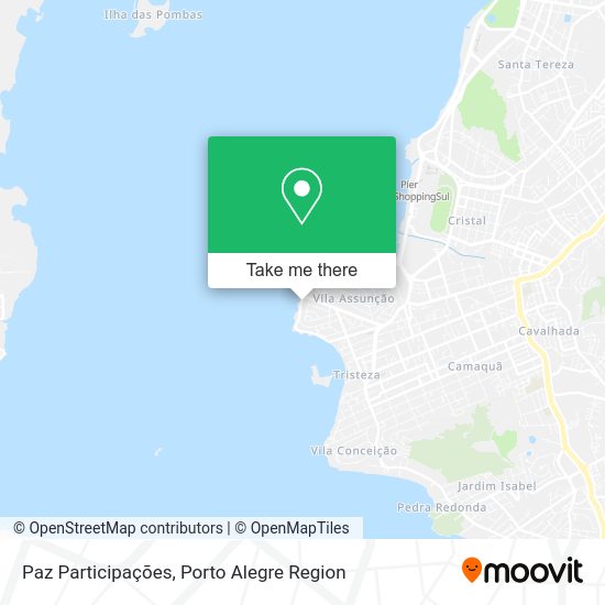 Paz Participações map
