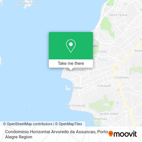 Condomínio Horizontal Arvoredo da Assuncao map