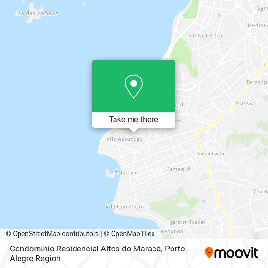 Condominio Residencial Altos do Maracá map
