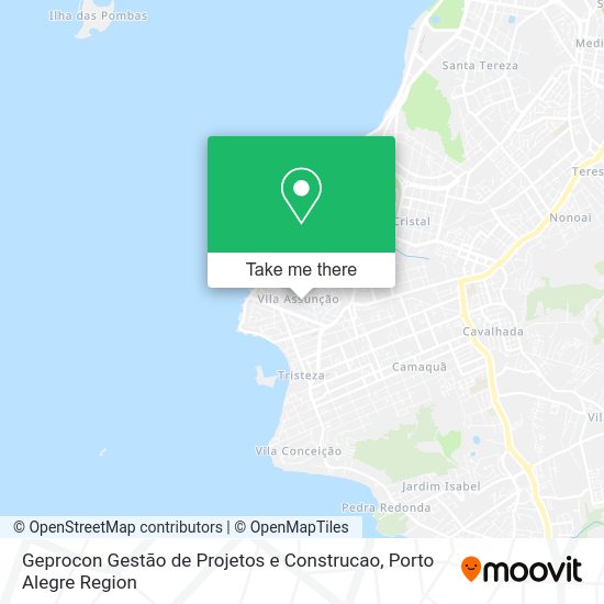 Geprocon Gestão de Projetos e Construcao map