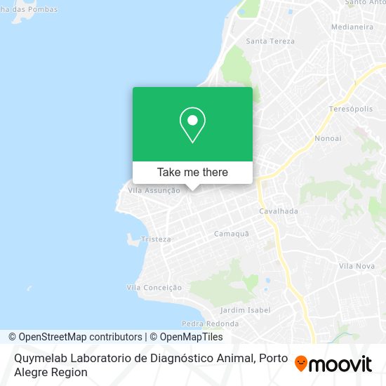 Quymelab Laboratorio de Diagnóstico Animal map