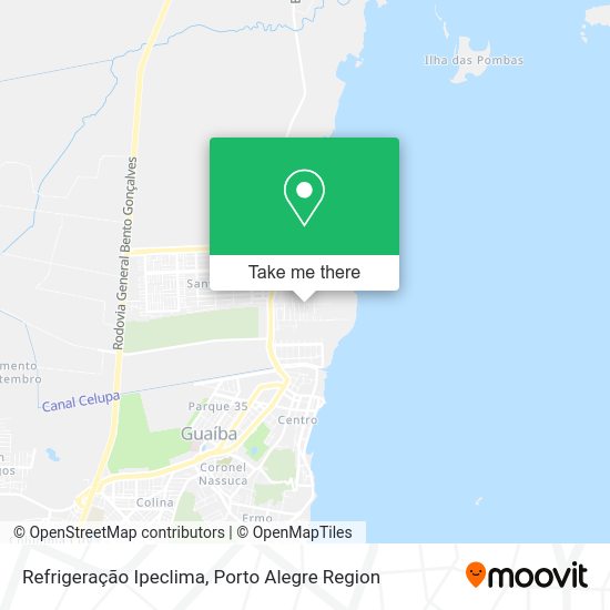 Refrigeração Ipeclima map