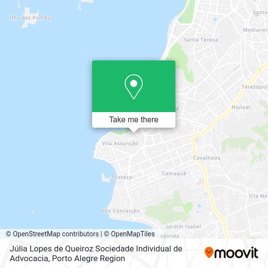 Júlia Lopes de Queiroz Sociedade Individual de Advocacia map