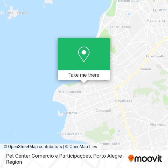 Pet Center Comercio e Participações map