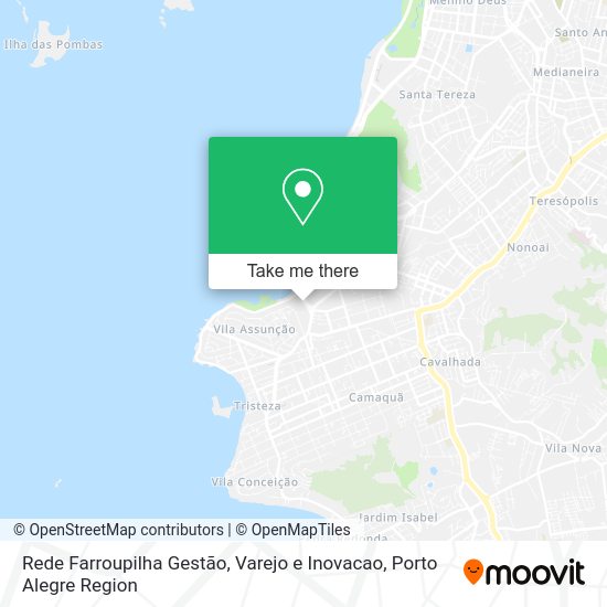 Rede Farroupilha Gestão, Varejo e Inovacao map