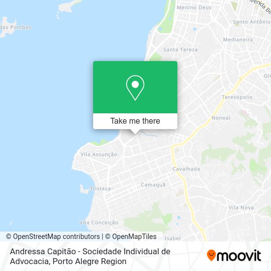 Andressa Capitão - Sociedade Individual de Advocacia map