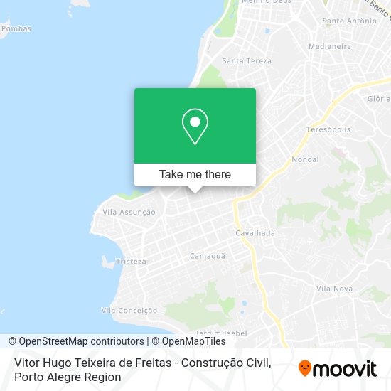 Vitor Hugo Teixeira de Freitas - Construção Civil map