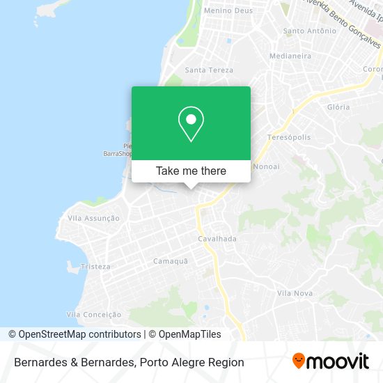 Bernardes & Bernardes map