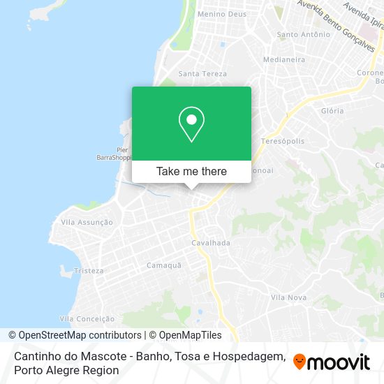 Cantinho do Mascote - Banho, Tosa e Hospedagem map