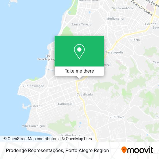 Prodenge Representações map