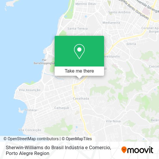 Sherwin-Williams do Brasil Indústria e Comercio map