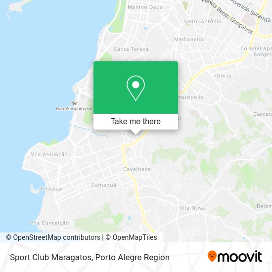 Sport Club Maragatos map