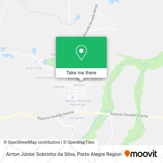 Airton Júnior Sobrinho da Silva map