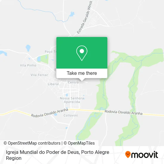 Igreja Mundial do Poder de Deus map