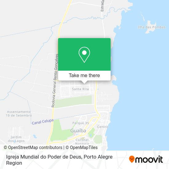 Igreja Mundial do Poder de Deus map
