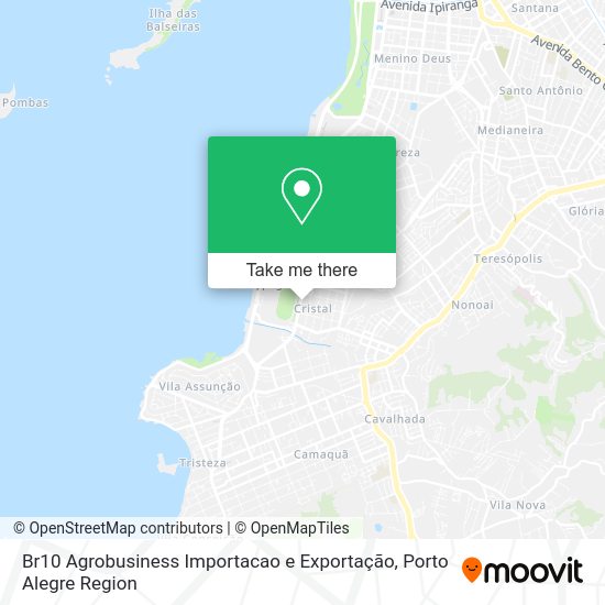 Br10 Agrobusiness Importacao e Exportação map