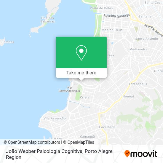 João Webber Psicologia Cognitiva map