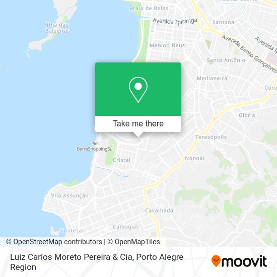 Luiz Carlos Moreto Pereira & Cia map