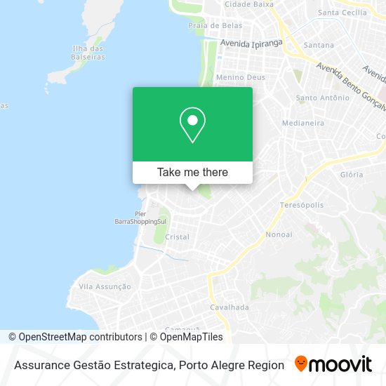 Assurance Gestão Estrategica map