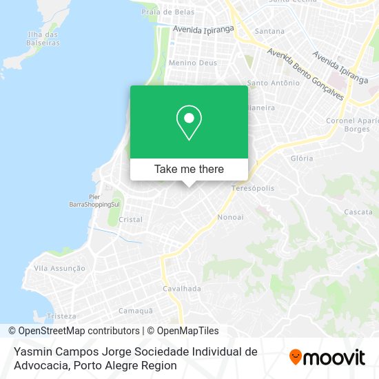 Yasmin Campos Jorge Sociedade Individual de Advocacia map