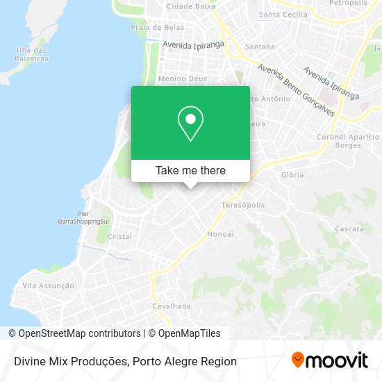 Divine Mix Produções map
