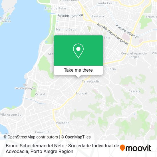 Bruno Scheidemandel Neto - Sociedade Individual de Advocacia map
