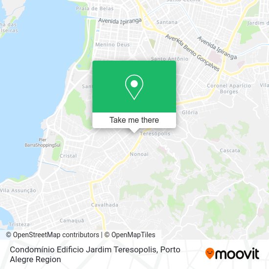 Condomínio Edificio Jardim Teresopolis map