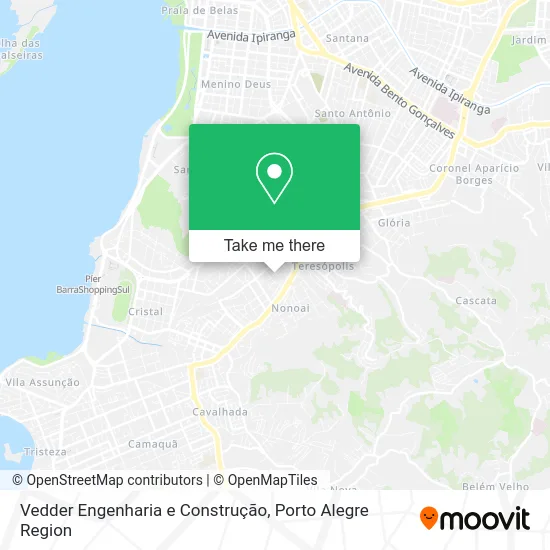 Vedder Engenharia e Construção map