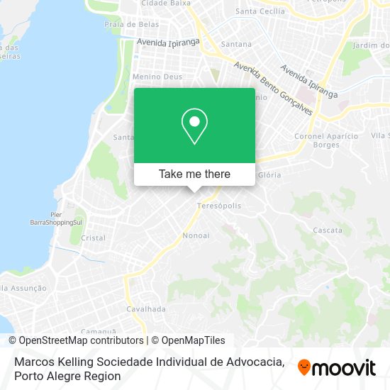 Marcos Kelling Sociedade Individual de Advocacia map