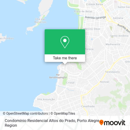 Condomínio Residencial Altos do Prado map