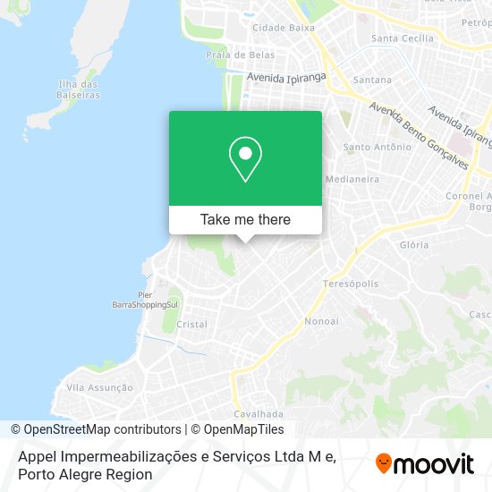 Appel Impermeabilizações e Serviços Ltda M e map