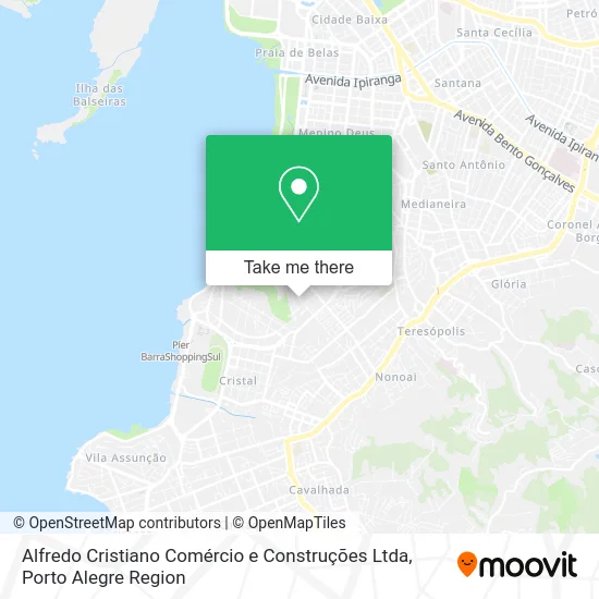 Alfredo Cristiano Comércio e Construções Ltda map