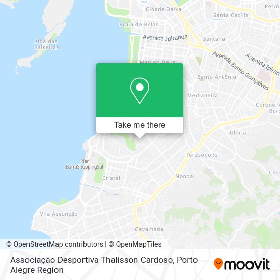 Associação Desportiva Thalisson Cardoso map