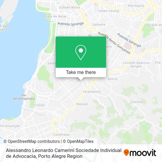 Alessandro Leonardo Camerini Sociedade Individual de Advocacia map