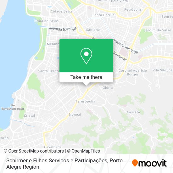 Schirmer e Filhos Servicos e Participações map