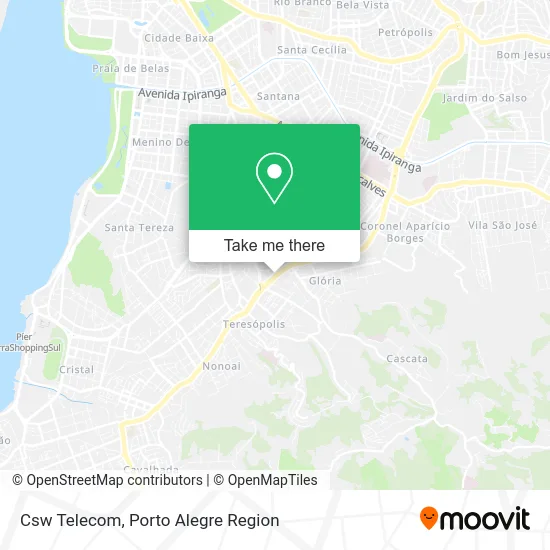 Csw Telecom map