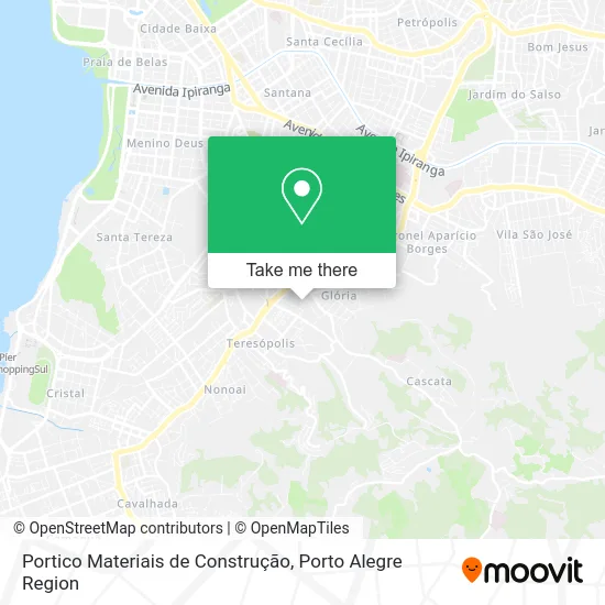 Portico Materiais de Construção map