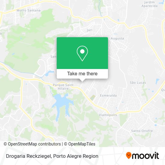 Drogaria Reckziegel map