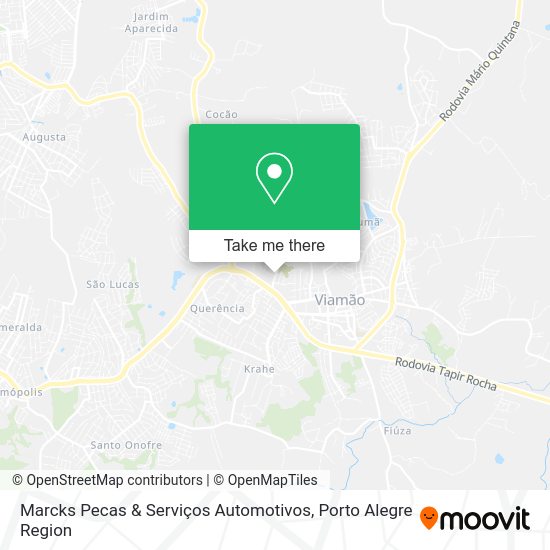 Marcks Pecas & Serviços Automotivos map