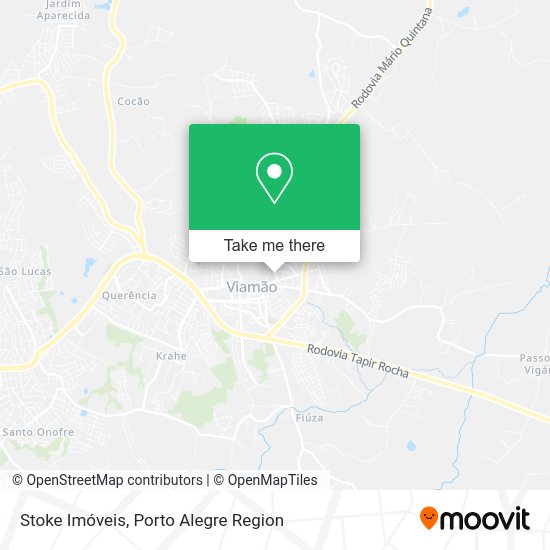 Stoke Imóveis map