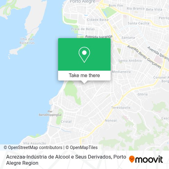 Acrezaa-Indústria de Alcool e Seus Derivados map
