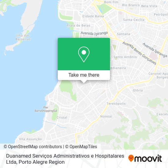 Duanamed Serviços Administrativos e Hospitalares Ltda map