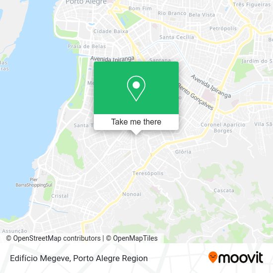 Edifício Megeve map