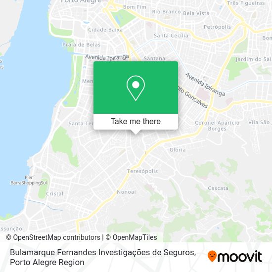 Bulamarque Fernandes Investigações de Seguros map