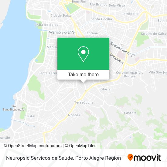 Neuropsic Servicos de Saúde map