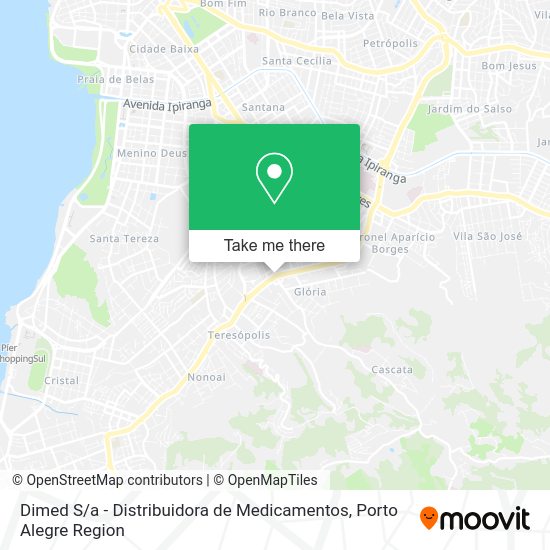 Dimed S / a - Distribuidora de Medicamentos map