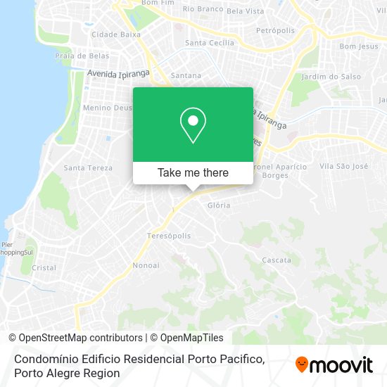 Condomínio Edificio Residencial Porto Pacifico map