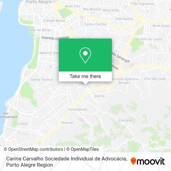 Carina Carvalho Sociedade Individual de Advocacia map