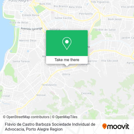 Flávio de Castro Barboza Sociedade Individual de Advocacia map